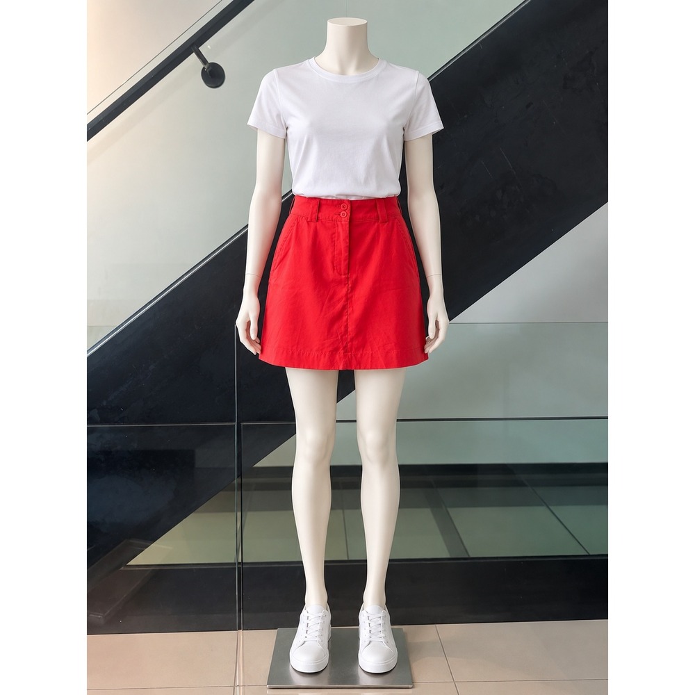 Nike Golf Tour Performance Dri-FIT Red Skirt Size 4 Athletic Skort